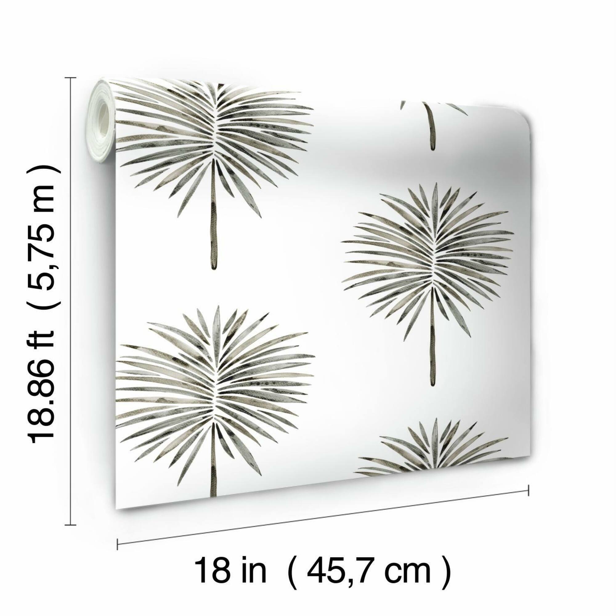RoomMates Cat Coquillette Fun Fronds Peel & Stick Wallpaper